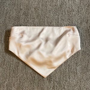 forever 21 champagne tube tie top